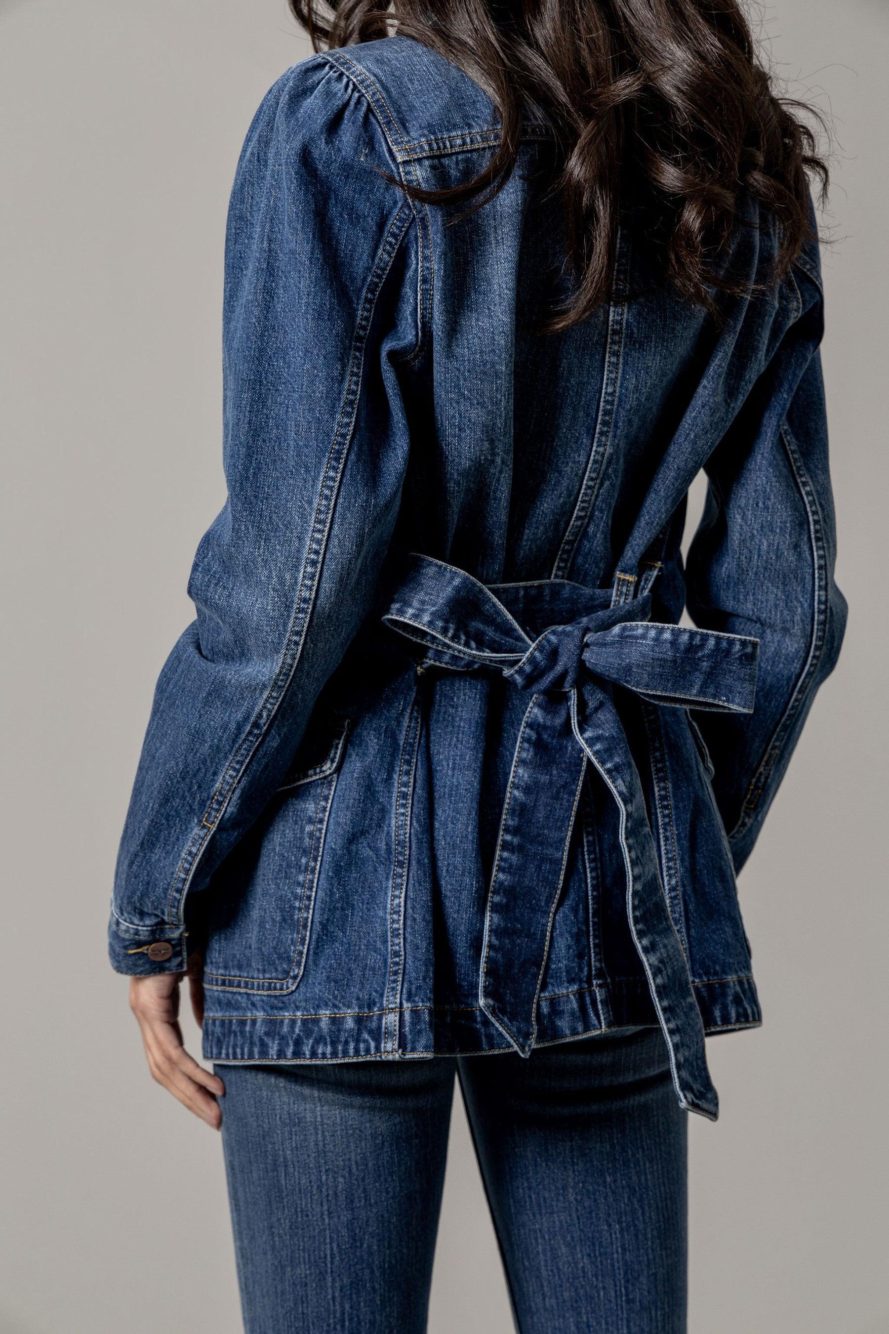 Becca Women's Denim Jacket - Stylish & Comfortable Denim Coat for Casual Wear | Perfect for Outdoors, Travel & Everyday Fashion