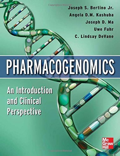 Pharmacogenomics: An Introduction and Clinical Perspective 1st Edition by Bertino, Joseph S. - Essential Textbook for Medical Students & Healthcare Professionals | Genetics Research & Personalized Medicine Guide
