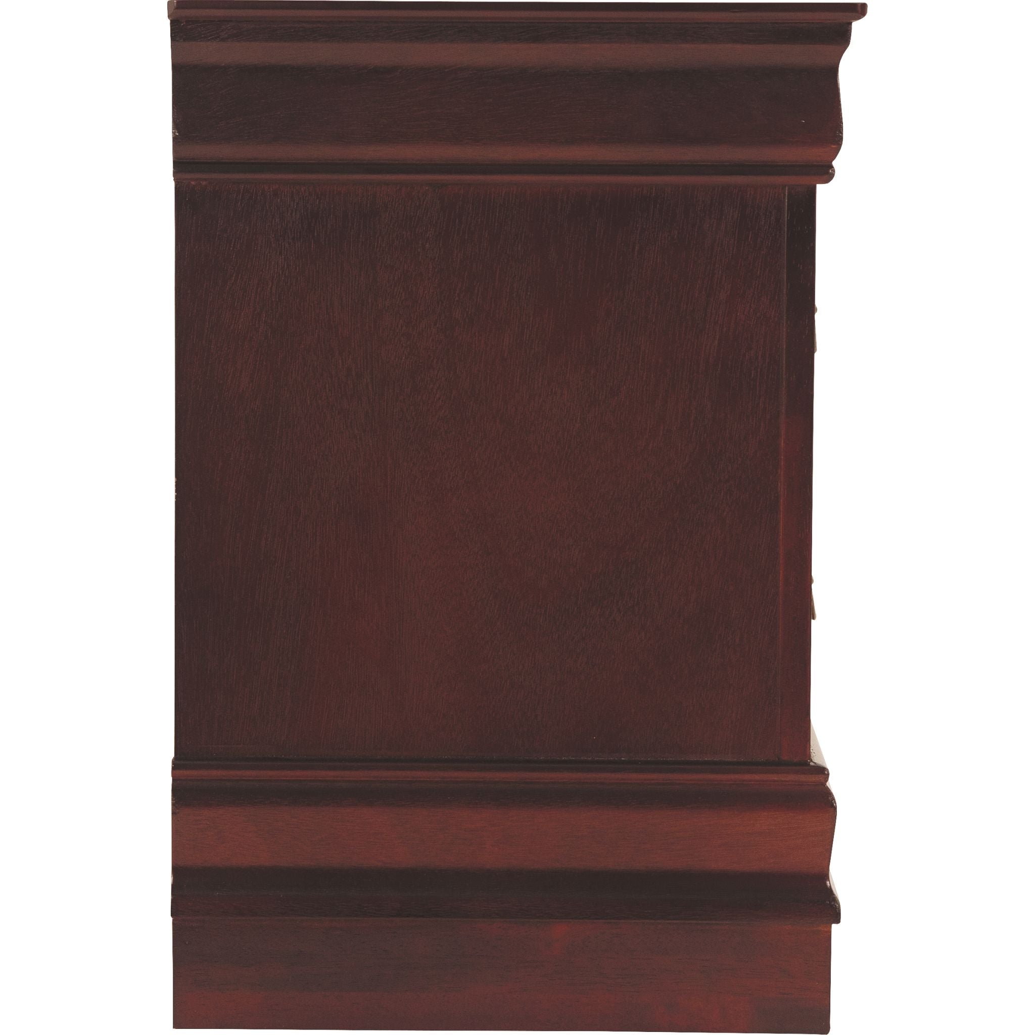 Alisdair Nightstand - Dark Brown Wood Bedside Table with Storage Drawer for Bedroom, Living Room, or Office