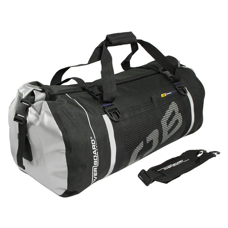 OverBoard Waterproof Duffel Bag 60L - Heavy Duty Dry Bag for Camping, Hiking, Boating & Water Sports - Airtight Seal Keeps Gear Dry