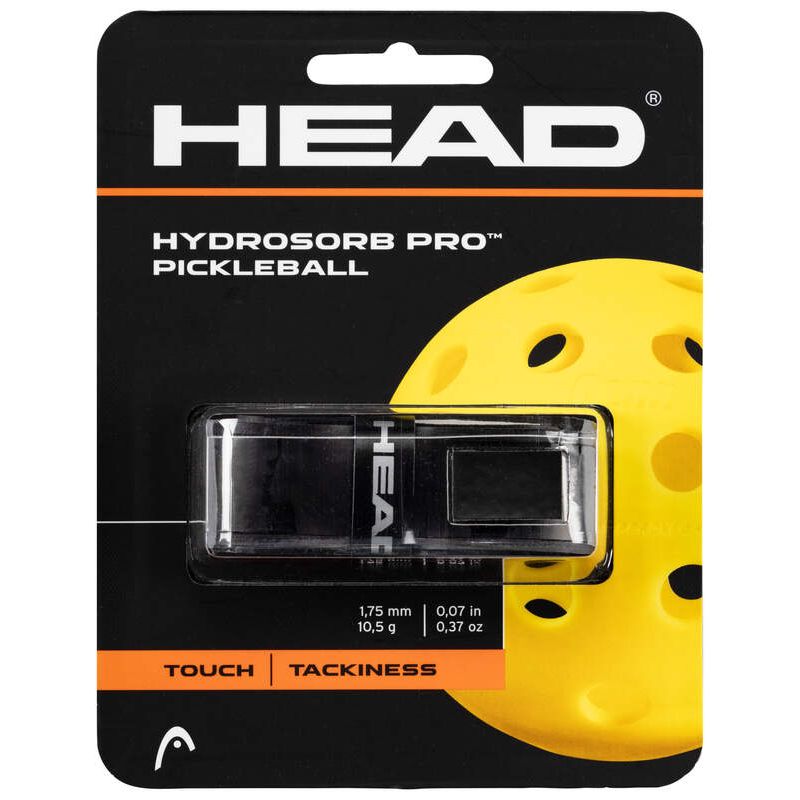 HEAD HydroSorb Pro Pickleball Grip - Sweat-Absorbing Tennis Overgrip for Enhanced Control - Perfect for Outdoor Matches & Hot Weather Play