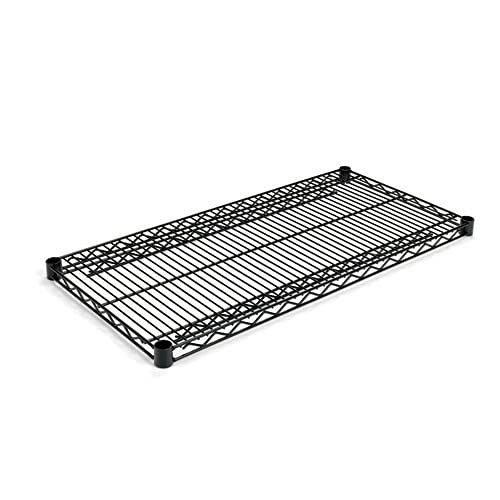**Alera Black Wire Shelving 36
