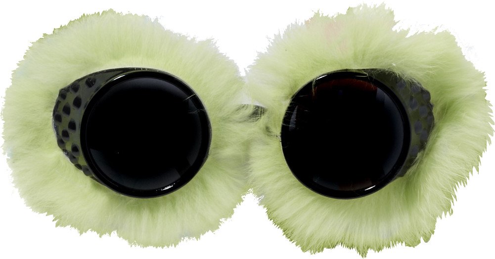 Women's Fashion Fur Goggles - Cute Novelty Winter Accessory for Skiing, Snowboarding & Cold Weather Outfits