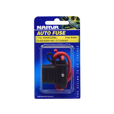 Narva 30 Amp Fuse Holder - Waterproof Blade Fuse Box for Automotive, Marine & RV Electrical Systems - Durable Inline Fuse Protection for Cars, Boats & Trucks