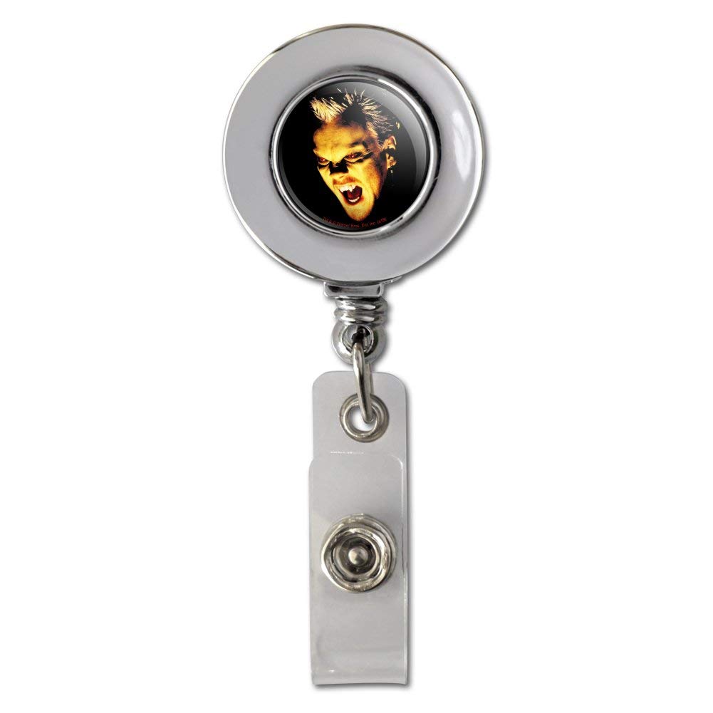 The Lost Boys Movie David Character Retractable Badge Reel - Chrome ID Card Holder Clip for Work, Conventions & Cosplay