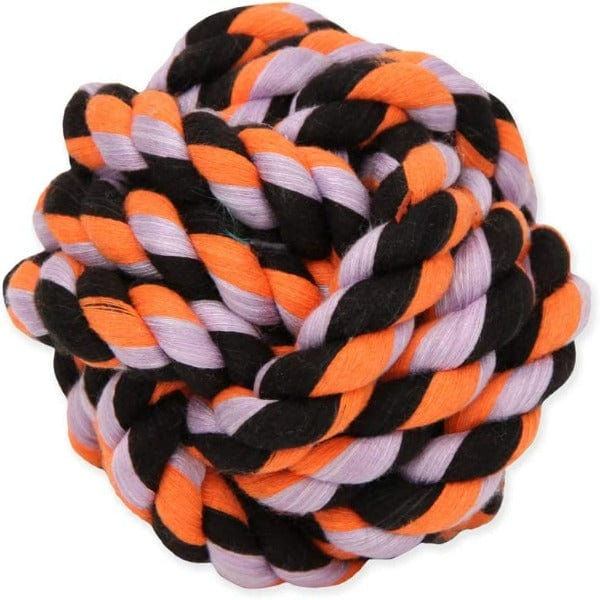 Durable Mammoth Flossy Chews Rope Ball Dog Toy for Aggressive Chewers - Interactive Play & Dental Health for Large Breed Dogs
