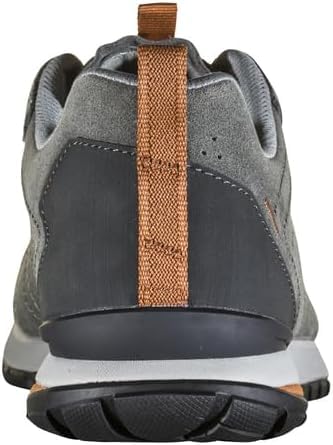 Oboz Men's Bozeman Low Leather Hiking Shoes - Lightweight & Durable Outdoor Footwear for Trail Walking, Camping & Adventure Travel