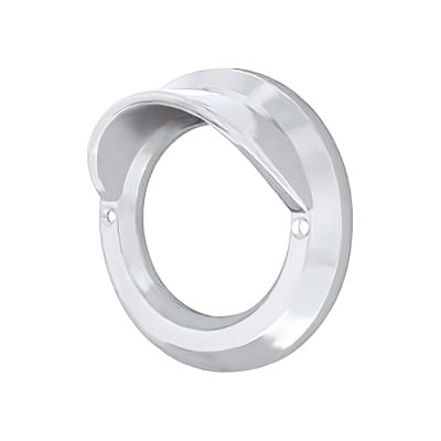 2 Pack Stainless Steel Light Bezels - Durable Metal Trim Ring for Recessed Lighting, Ceiling Lights, and DIY Home Improvement Projects