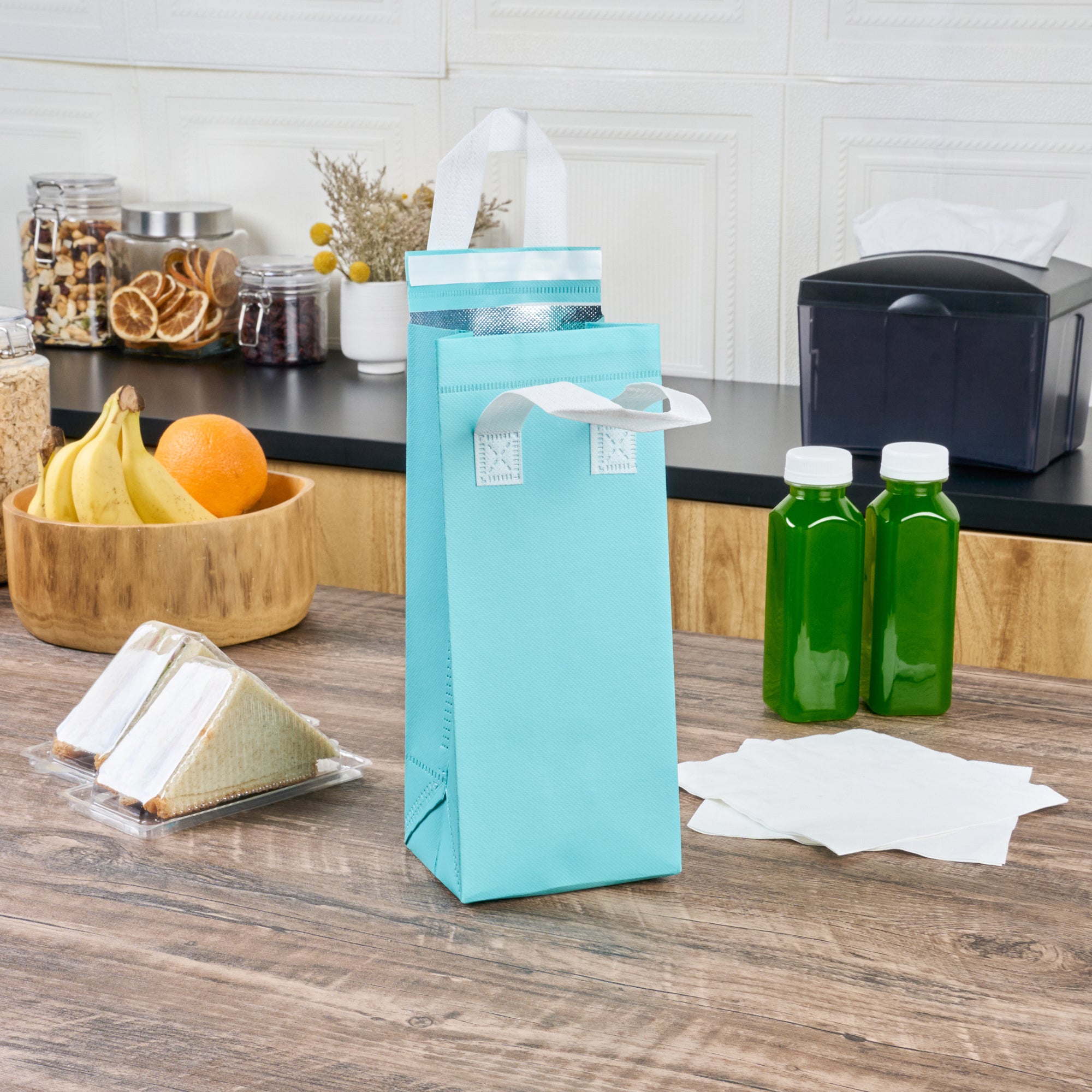 Insulated Tamper-Evident Takeout Bags - 4.75