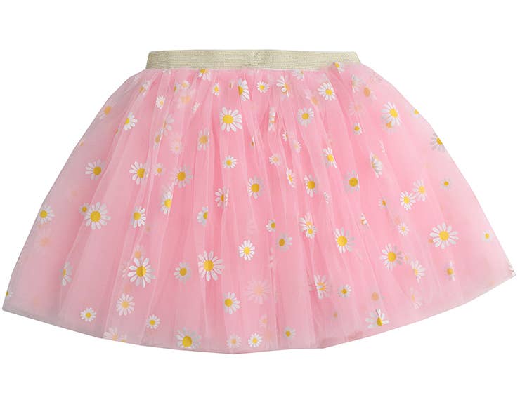 Pink Daisy Tutu Dress for Baby Girls 1-2 Years Old - Perfect for Birthday Parties, Photo Shoots & Special Occasions