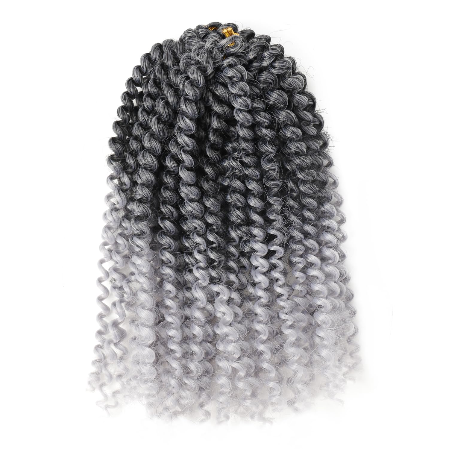 12 Inch Passion Twist Crochet Hair - 9 Bundles Marlybob Kinky Curly Water Wave Braiding Hair for Black Women & Kids - Perfect for Everyday Wear, Parties & Protective Styles