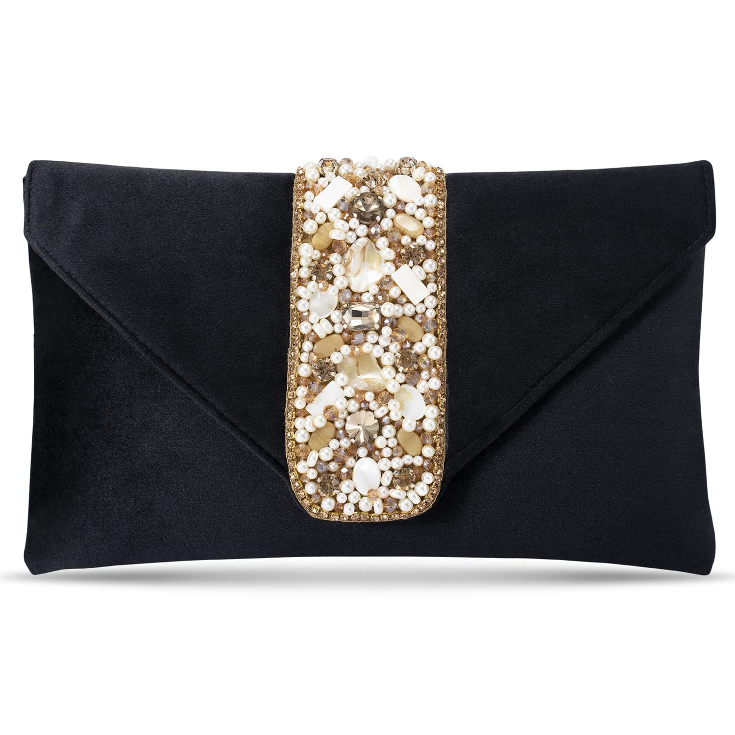 Elegant Indian Potli Bags for Women - Ethnic Embroidered Evening Clutch Purse with Drawstring - Perfect for Weddings, Parties & Festive Occasions