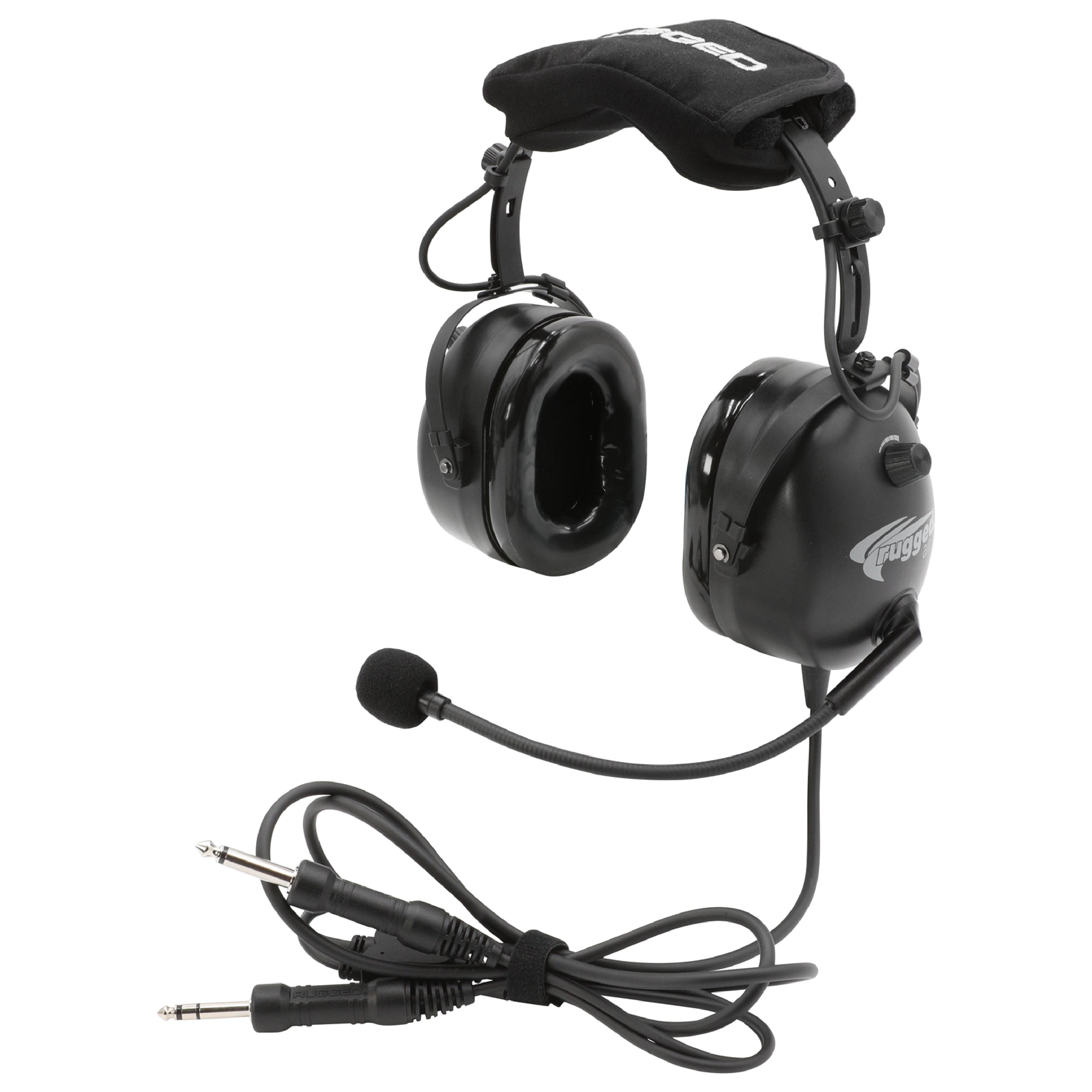 RA210 BT Bluetooth Aviation Headset - Noise Cancelling, Pilot Headphones for General Aviation, Flying, Training & Cockpit Use