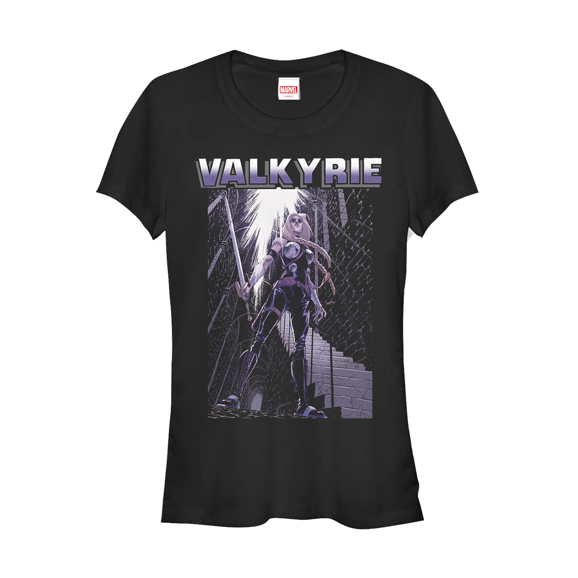 Marvel Valkyrie Graphic T-Shirt for Kids - Superhero Costume & Casual Wear for Boys and Girls - Perfect for Halloween, Cosplay & Everyday Play