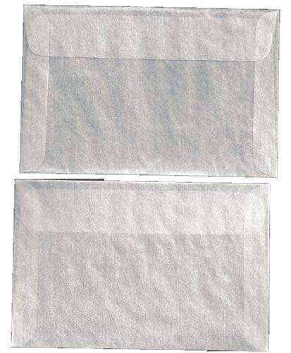 Guardhouse Glassine #7 Envelopes 4 1/8 x 6 1/4” (105 x 159mm) - Pack of 1000 - Acid-Free Archival Protection for Stamps, Photos & Documents - Perfect for Collectors, Crafting & Mailing