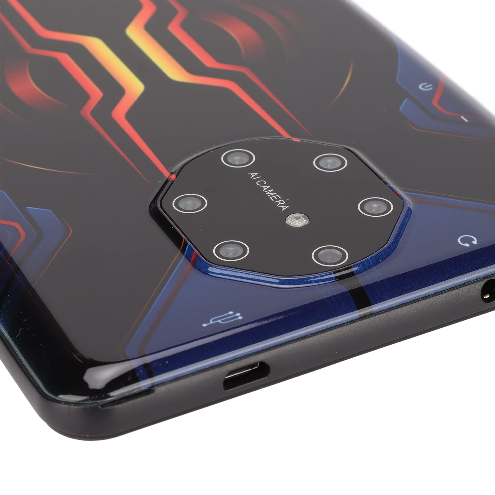 7 Inch Android Tablet PC - 1280x800 IPS HD Display, Octa Core Processor, 2GB RAM 32GB ROM, 3500mAh Battery, 5G WiFi Dual Band, Dual Camera - Perfect for Online Learning, Gaming & Entertainment (Blue/Orange Options)