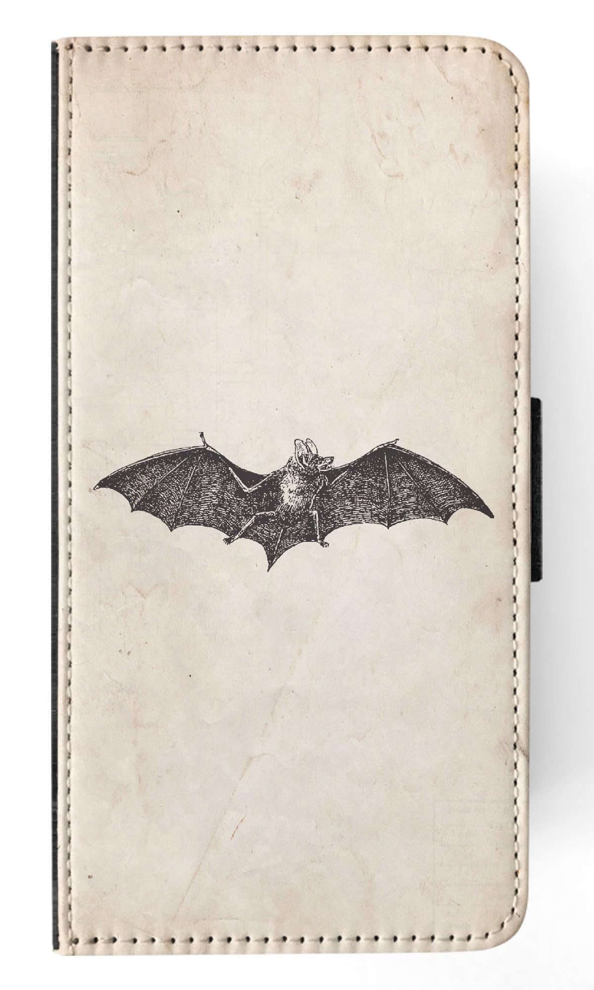 Carolina BAT FLIP Wallet Phone Case for Apple iPhone 15 Plus - Slim RFID Blocking Leather Cover with Card Slots (Perfect for Travel, Shopping & Everyday Use)