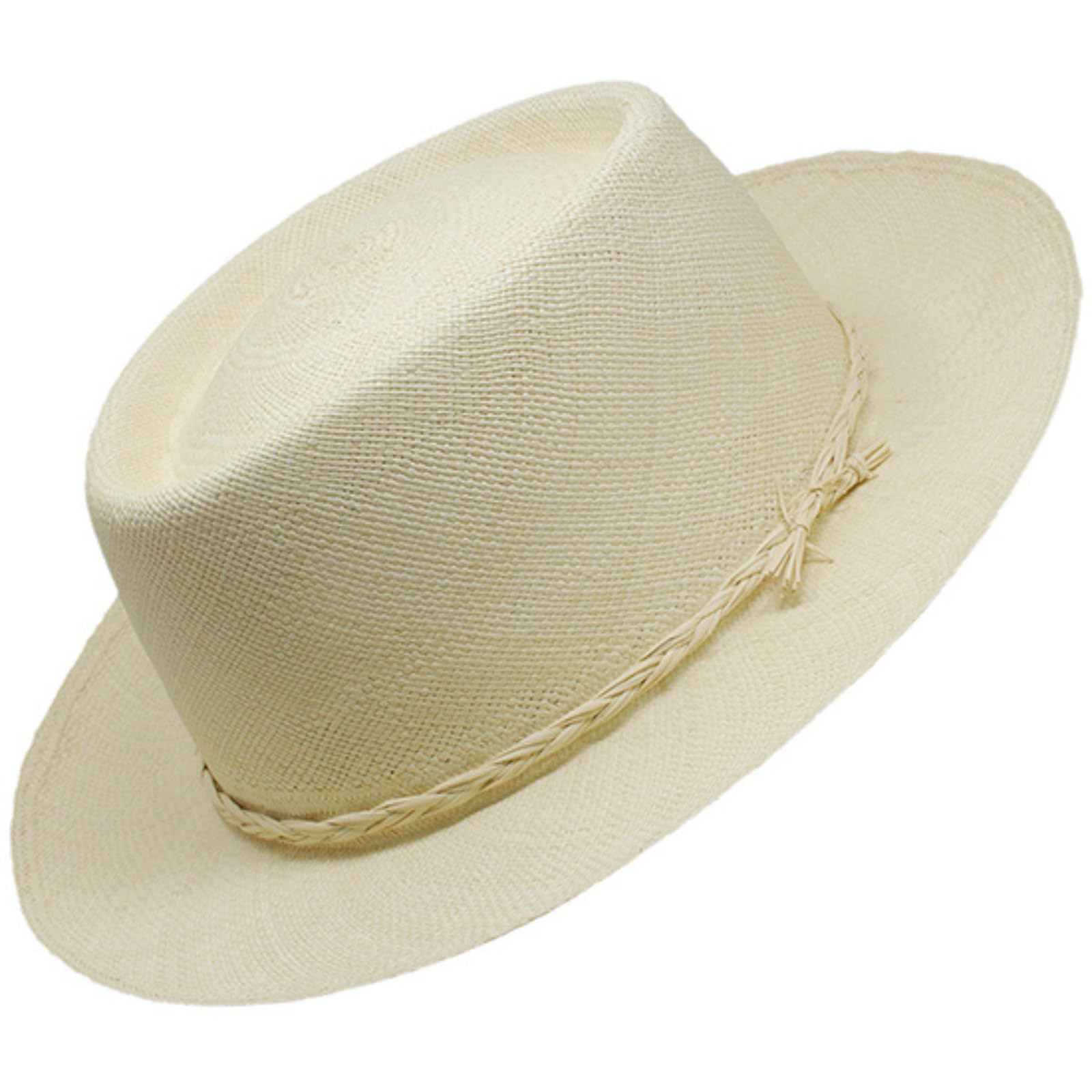Gamboa Original Panama Hat for Men & Women – UPF50+ UV Protection Borsalino Straw Summer Hat – Perfect for Beach, Travel & Outdoor Activities