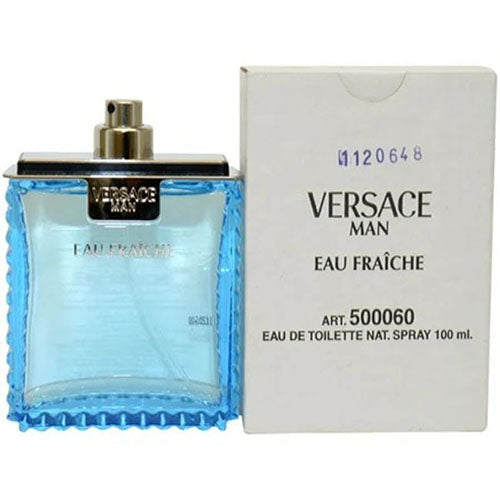 Versace Eau Fraiche 100ml EDT for Men - Fresh Citrus Aromatic Cologne | Luxury Fragrance for Everyday Wear, Office & Special Occasions