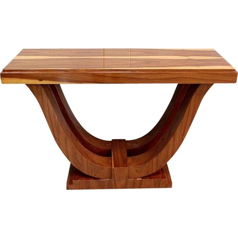 Handmade Designer Antique Solid Wood Console Table - Rustic Side Table for Living Room, Entryway & Hallway Decor