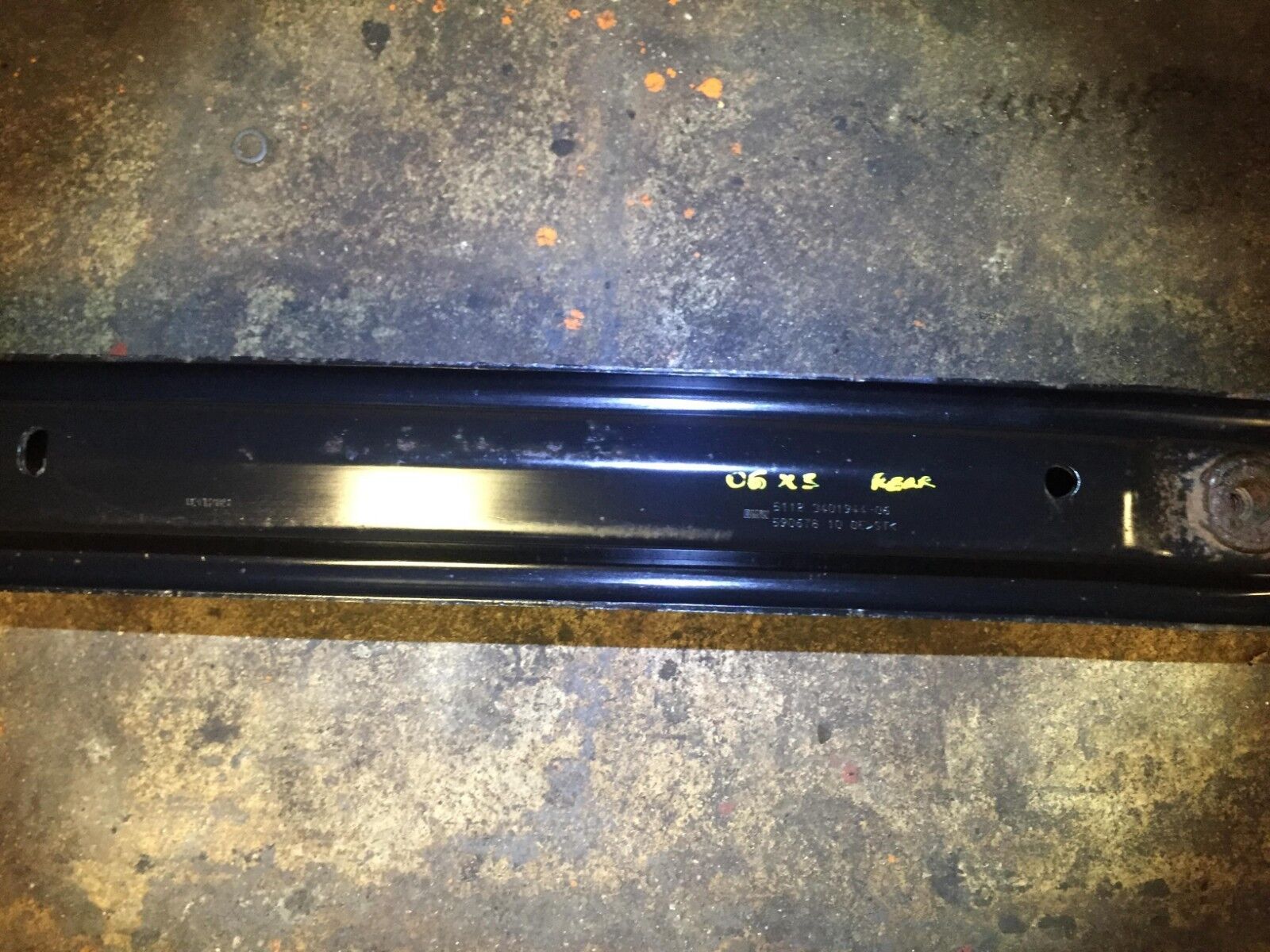 2004-2006 BMW X3 E83 Rear Bumper Reinforcement Bar | OEM D34 Replacement Part | Impact Protection for Safer Driving