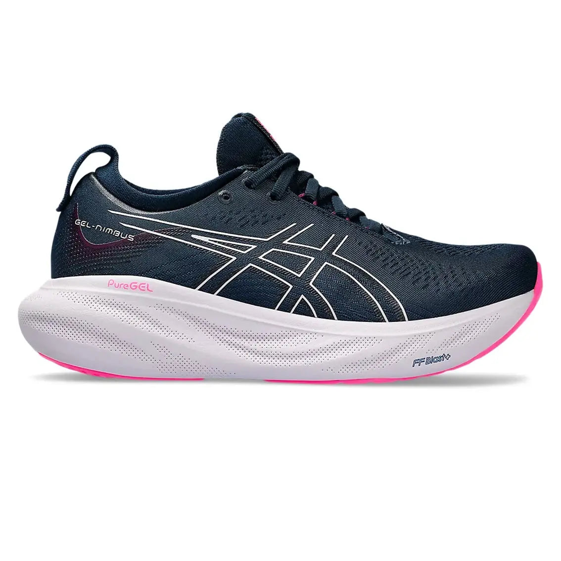ASICS GEL-Nimbus 25 Women's Running Shoes - French Blue/Lilac Hint - Lightweight Cushioned Sneakers for Road Running, Jogging & Gym Workouts