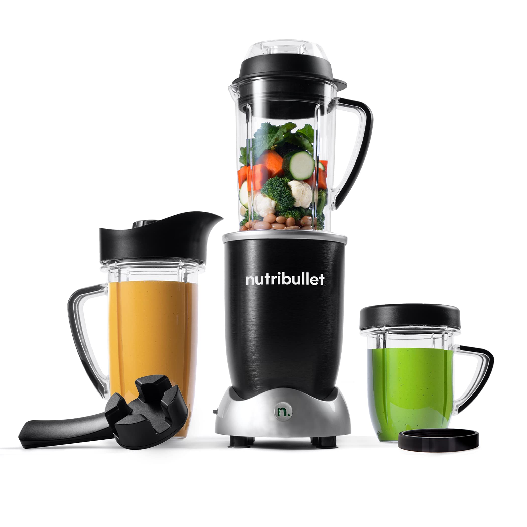 Nutribullet RX 1700W High-Speed Personal Blender - 45oz BPA-Free Container for Protein Shakes, Smoothies, Meal Prep & Frozen Drinks - Powerful Countertop Blender for Kitchen, Gym & Office (Black, Model N17-1001)