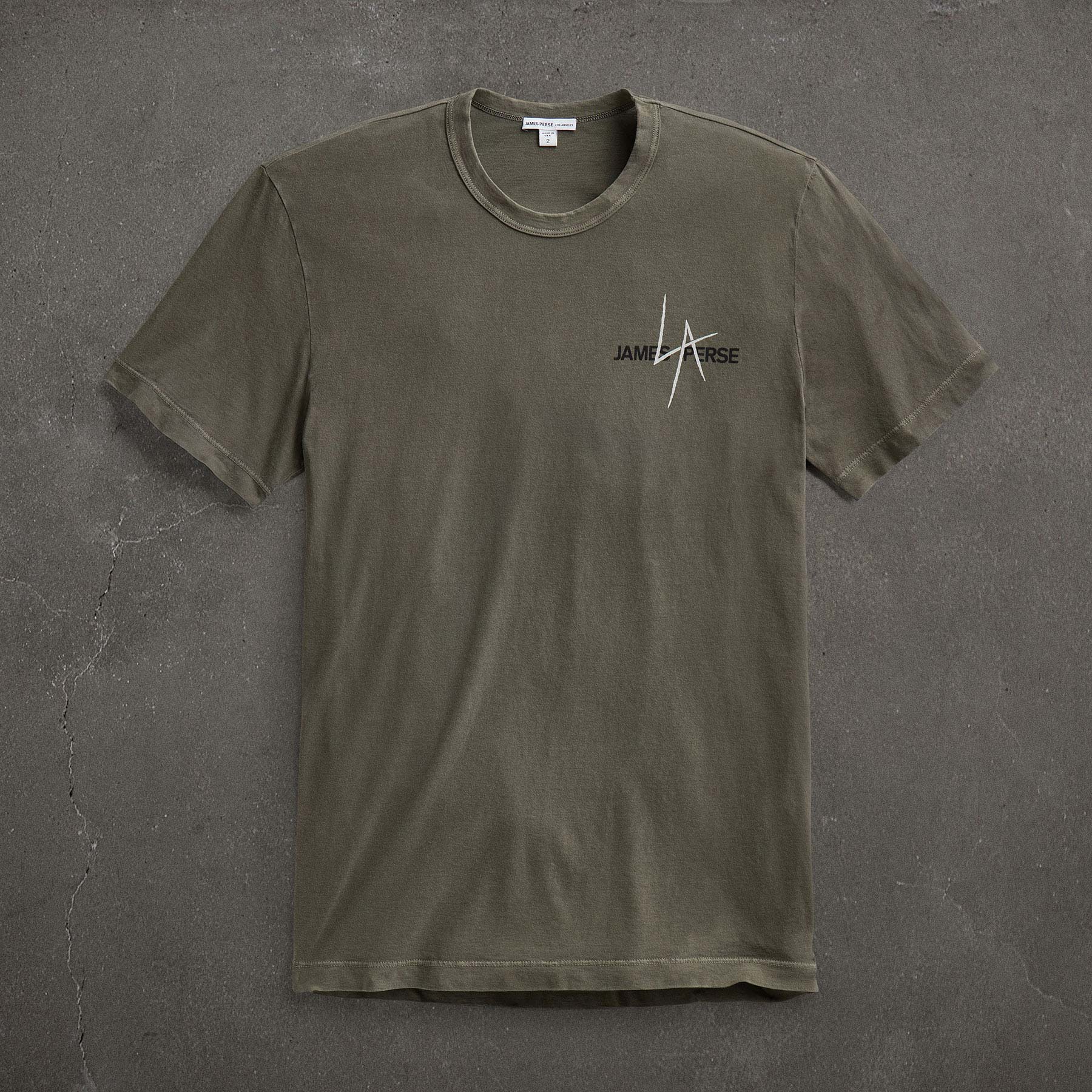 JP x LA Short Sleeve T-Shirt - Palm Fade Platoon Pigment Design | Trendy Casual Wear for Street Fashion & Summer Outfits