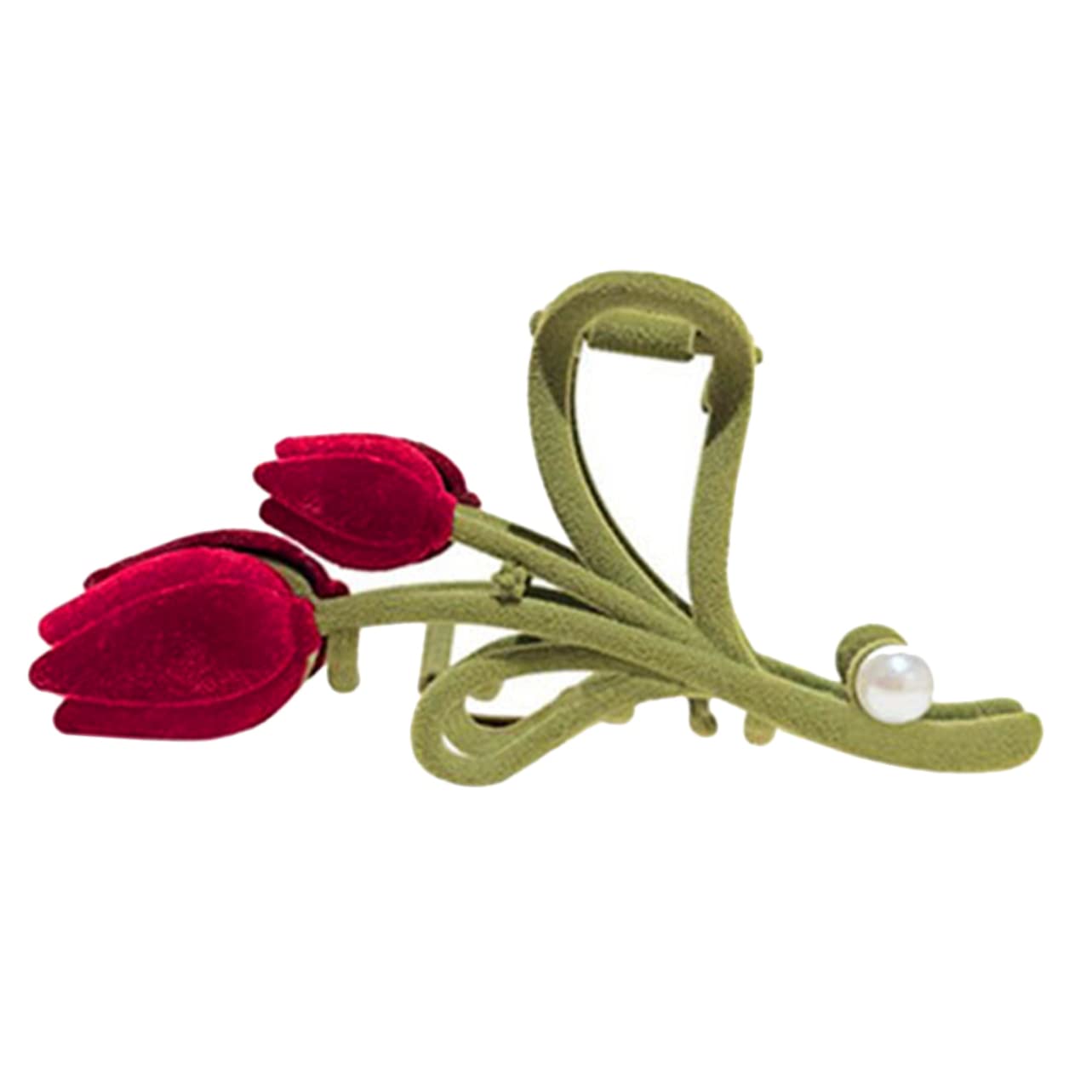 Beaupretty Women's Hair Clips - Large Tulip Hair Claw Clips, Unique Hair Accessories for Women, Autumn Winter Hair Pins - Perfect for Parties, Weddings & Everyday Styling