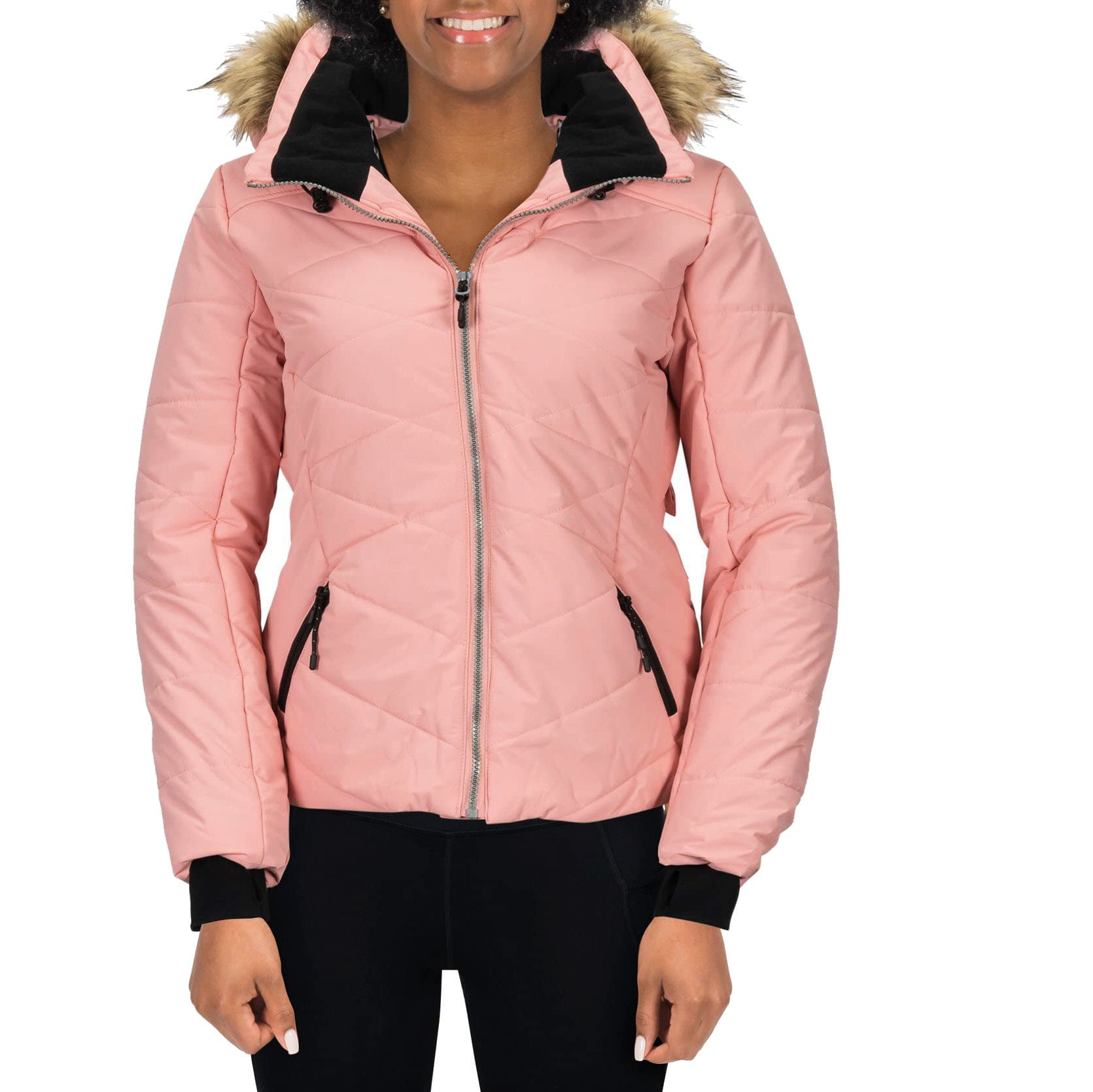 Women's Vail Down Alternative Snow Jacket - Lightweight Waterproof Winter Coat for Skiing & Snowboarding (Sizes S-XL) | Snow Country Outerwear | Perfect for Cold Weather & Outdoor Adventures