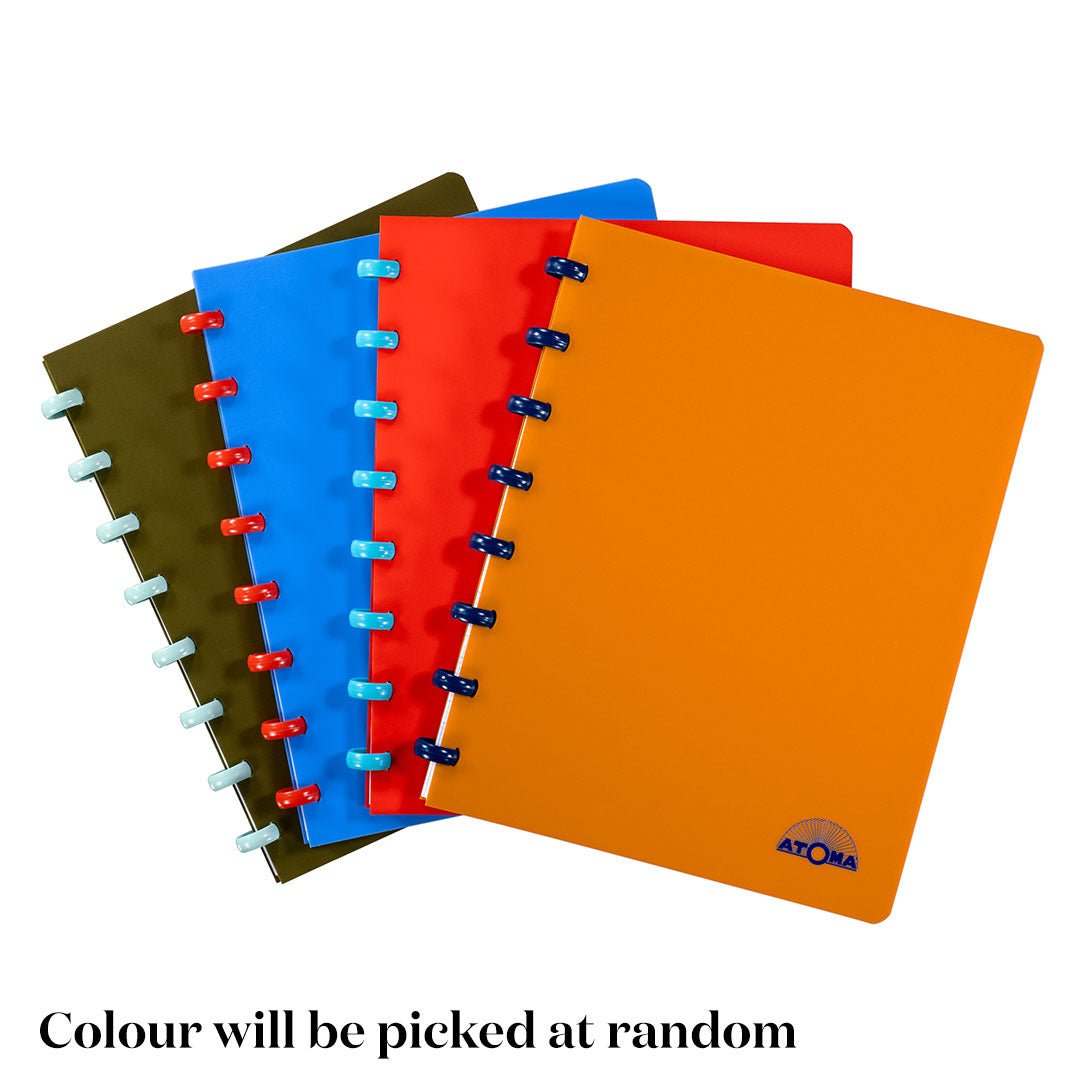 Atoma Nature Book A5 Notebook - Assorted Colors for Journaling, Sketching & Note Taking - Perfect for Students, Artists & Office Use