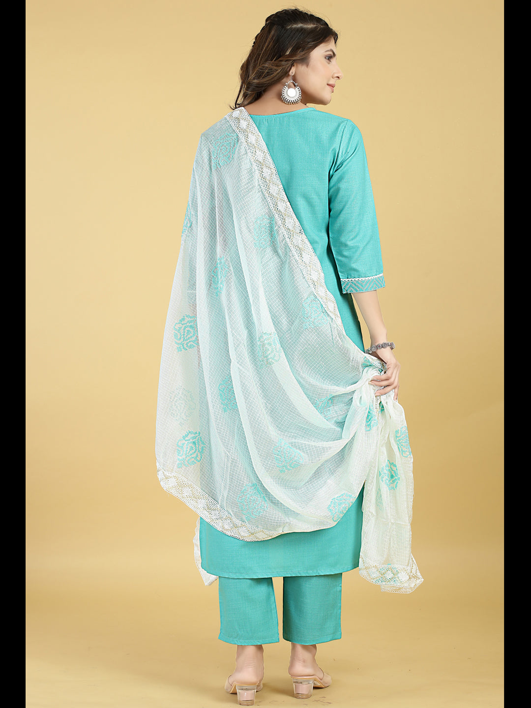 Stylish Blue Designer Ready-Made Pant Suit with Elegant Embroidery - Perfect for Weddings, Parties & Formal Events