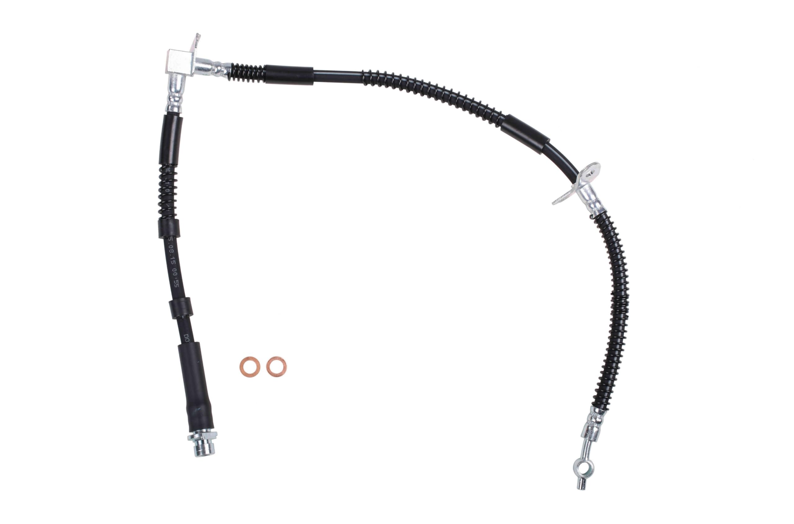 Sunsong 2201388 Brake Hydraulic Hose - High Performance Replacement Hose for Cars & Trucks - Perfect for Brake System Repairs and Upgrades