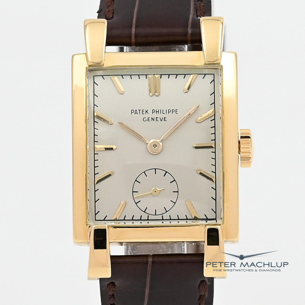 Patek Philippe Luxury Rectangular Watch for Men & Women - Elegant Dress Watch for Formal Events & Business Occasions