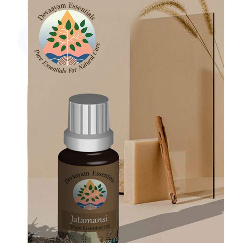 Pure Jatamansi Essential Oil - 100% Natural & Organic for Aromatherapy, Stress Relief & Skin Care - Perfect for Diffusers, Massage & DIY Beauty Products