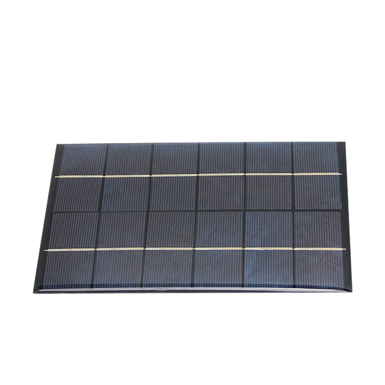 Fielect 6V 4.2W Mini Solar Panel Charger - Polysilicon Solar Epoxy Cell for DIY Solar System Kit (200x130mm) | Perfect for Outdoor Camping, RV, Boat & Emergency Power Supply