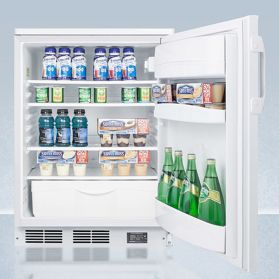 Accucold 24-Inch Wide Nutrition Center All Refrigerator FF6LW7NZ - Perfect for Medical Offices, Laboratories & Home Health Storage