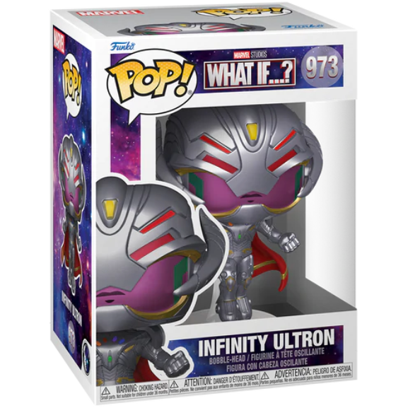 Marvel What If...? Infinity Ultron Action Figure - Collectible Toy for Marvel Fans | Perfect for Display, Gifts, and Cosplay
