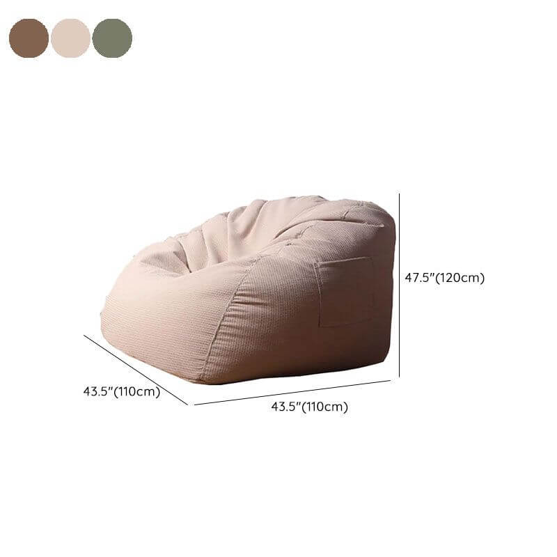 Versatile Sack Chair with Armrest - Portable Bean Bag Chair with Built-in Storage | Perfect for Living Room, Bedroom, Dorm & Outdoor Relaxation