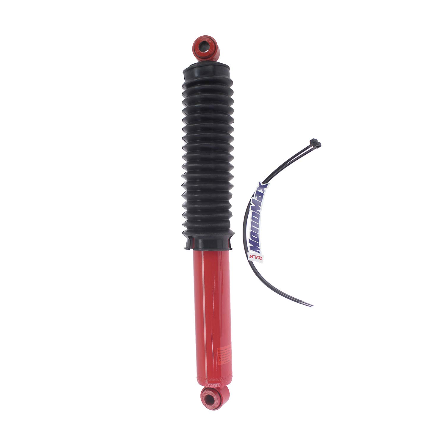 KYB 565057 MonoMax Gas Shock Absorber - Red - Heavy-Duty Performance for Trucks, SUVs, and Off-Road Vehicles - Smooth Ride & Enhanced Control on Rough Terrain