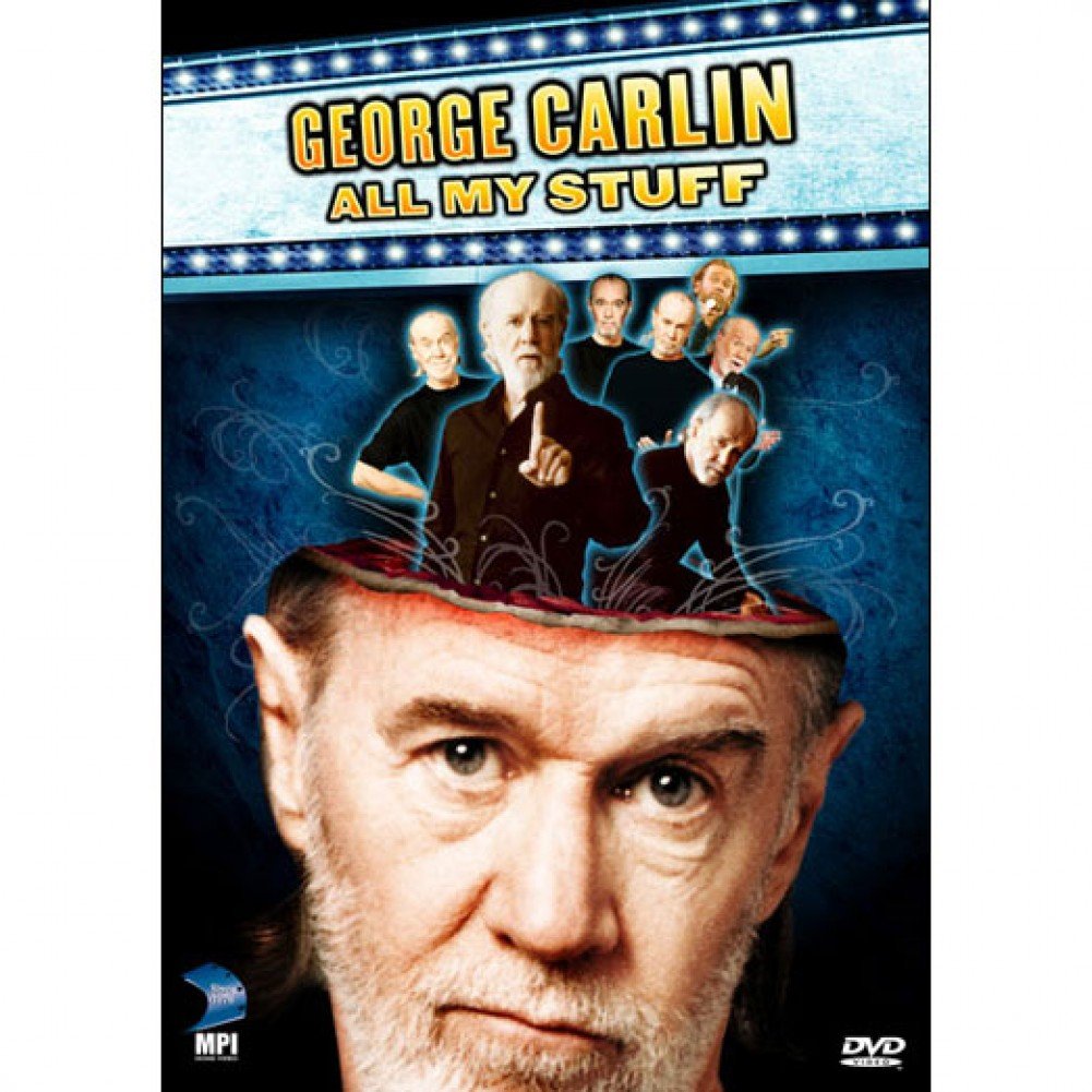 George Carlin: All My Stuff - Stand-Up Comedy Collection | Hilarious & Iconic Performances | Perfect for Comedy Lovers & Entertainment at Home