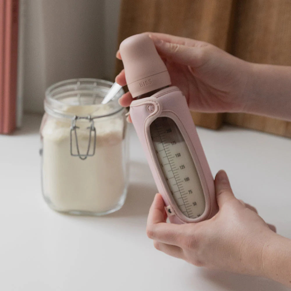 BIBS Baby Bottle Sleeve - Small Size, Insulated Neoprene Sleeve for Baby Bottles - Perfect for Daycare, Travel & On-the-Go Feeding