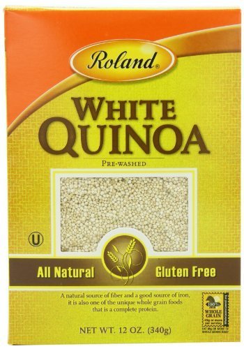 Organic Pre-Washed White Quinoa - Whole Grain, Gluten-Free, Non-GMO - 12oz Box (Pack of 12) - Perfect for Salads, Meal Prep & Healthy Cooking