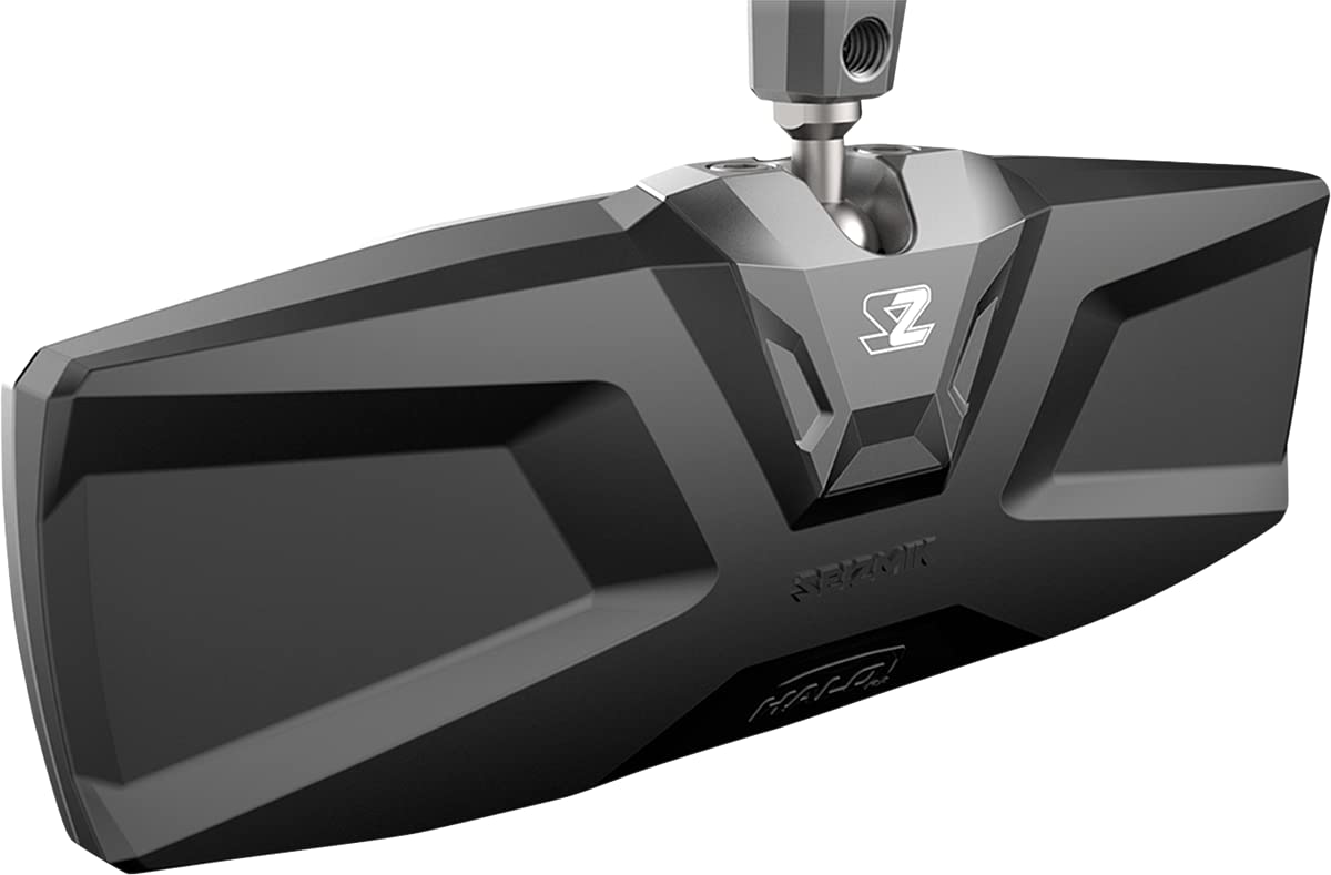 Seizmik Halo-RA Billet Aluminum Rear View Mirror for Polaris Pro-Fit Header Panel | Fits Polaris Ranger 500 570 900 1000 1000XP UTV & SXS Models | Durable Off-Road Side by Side Accessory for Trail Riding & Farm Work