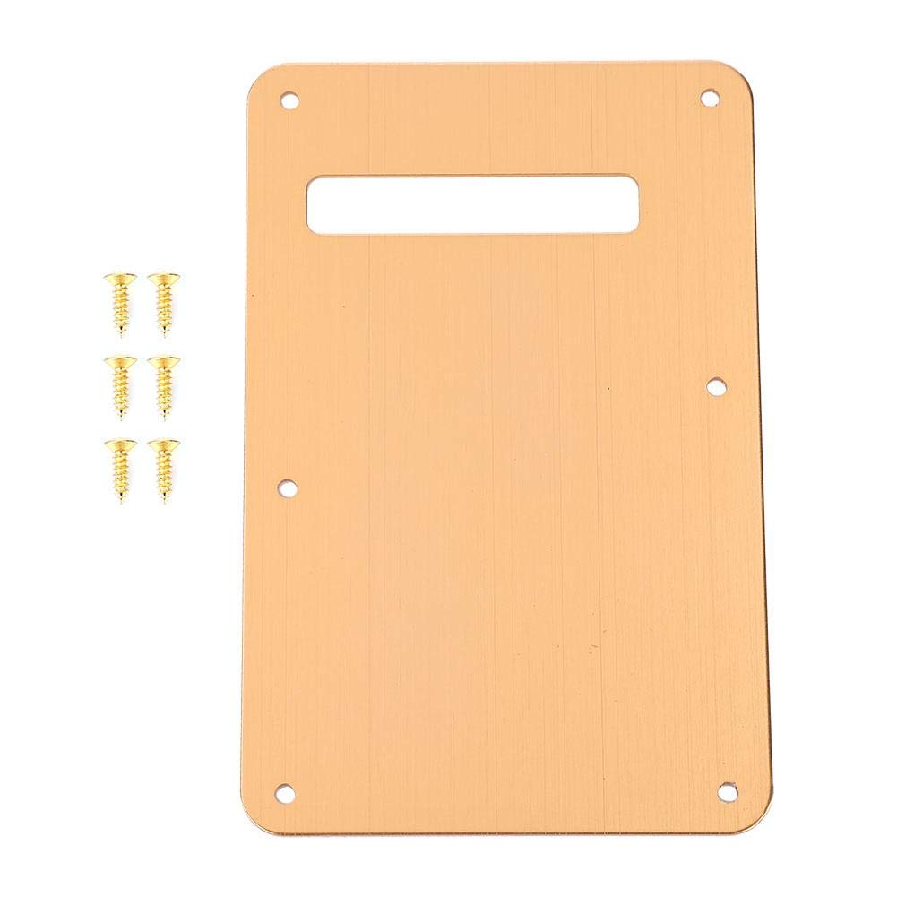 Tbest Electric Guitar Backplate & Pickguard - Spring Cavity Cover Back Plate for Stratocaster Style Guitars | Perfect for DIY Repairs, Upgrades & Professional Installations