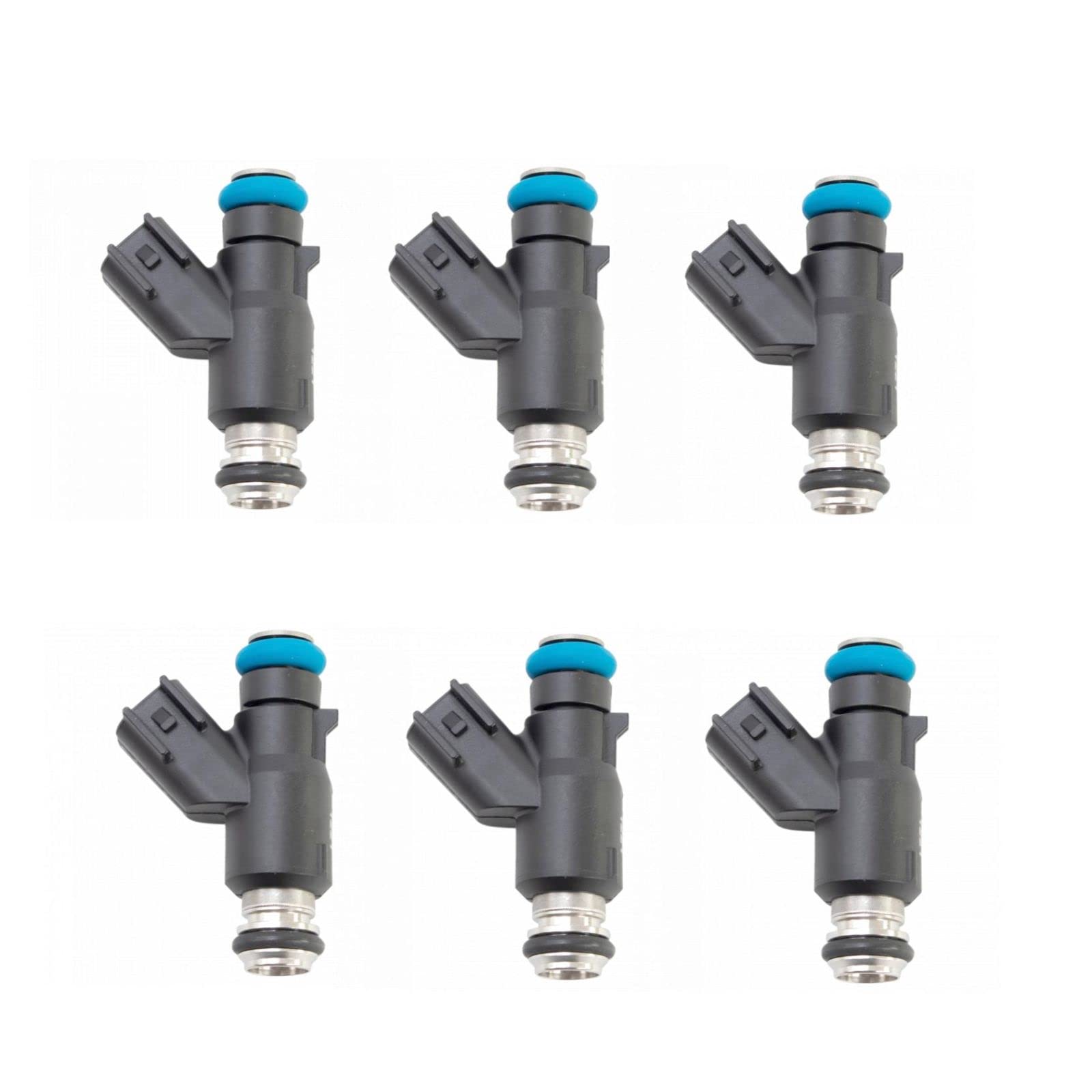 6-Piece Fuel Injector Kit - Compatible with Dodge 300, Pacifica, Town & Country, Avenger & Charger | High-Performance Fuel System Replacement Parts for Smoother Engine Operation