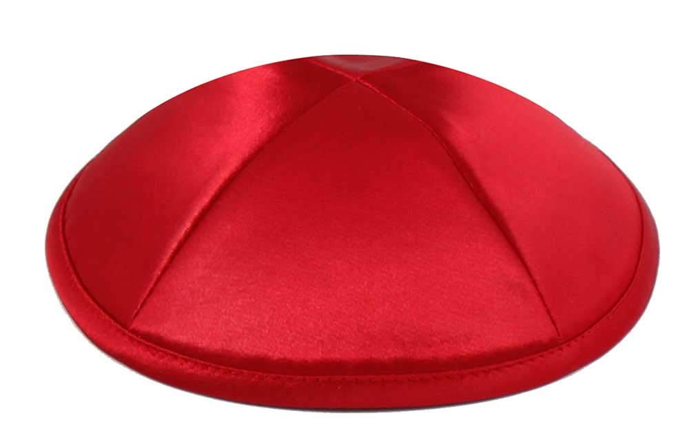 Premium Satin Kippot for Jewish Ceremonies - Bulk Pack or Single Kippah with Free Kipa Clips | Synagogue, Bar Mitzvah, Wedding & Religious Events