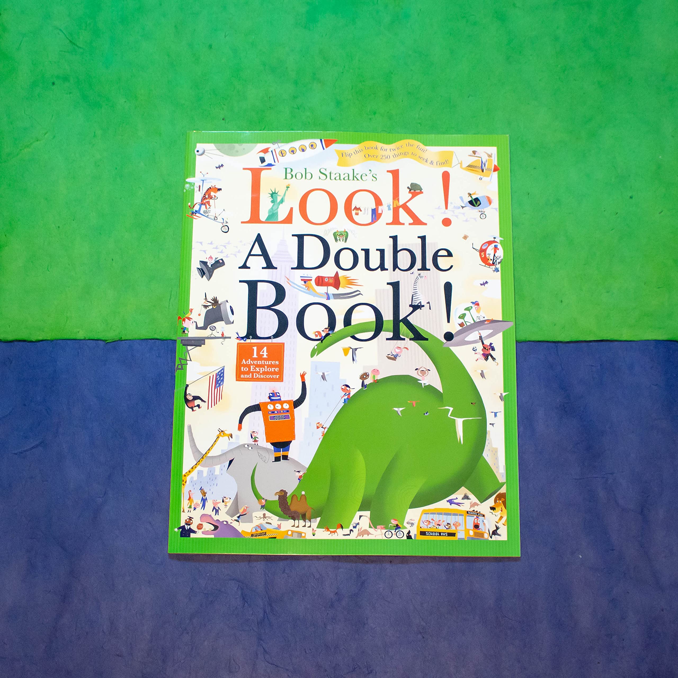 Look! A Double Book!: 14 Exciting Adventures to Explore and Discover - Perfect for Kids' Reading & Learning Activities
