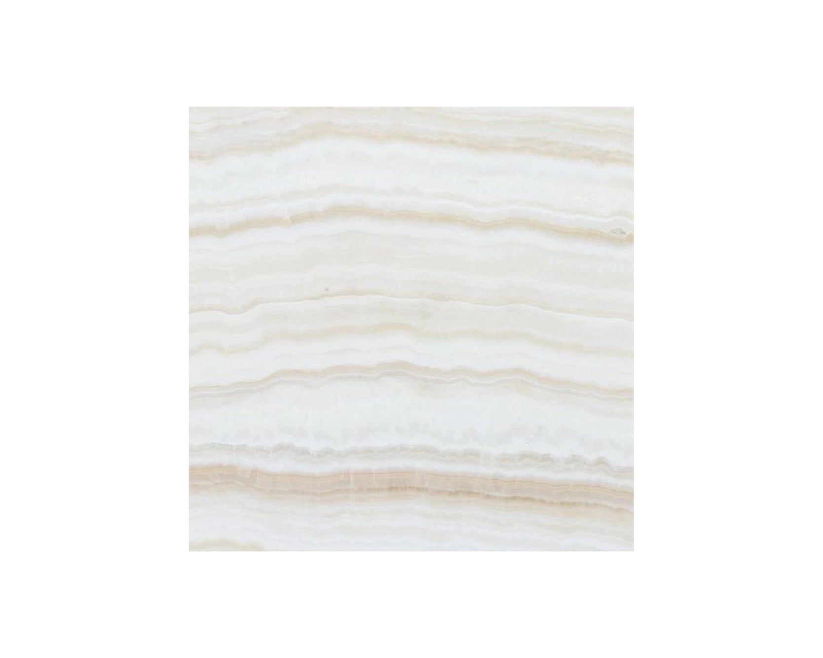 Vanilla Onyx 12x12 Polished Stone Tile - Premium Natural Stone for Bathroom Walls, Kitchen Backsplash & Luxury Flooring