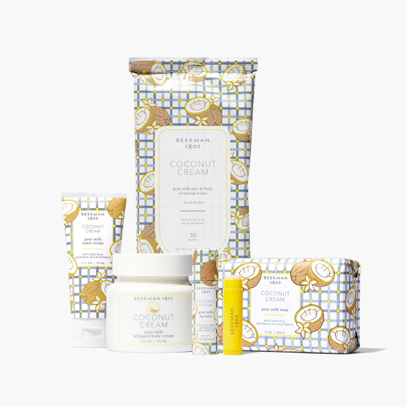 Organic Coconut Bodycare Gift Set - Hydrating Body Lotion, Sugar Scrub & Shea Butter - Perfect for Spa Day, Self Care & Relaxation at Home